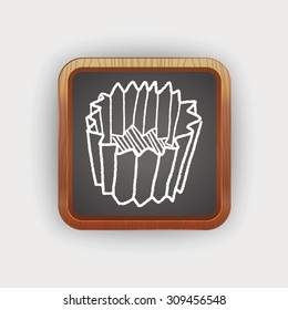 cake mold doodle