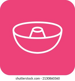 Ilustración del diseño del icono del vector del molde de copo
