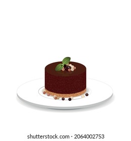 Cake, Mousse Cake, Tender Soufflé