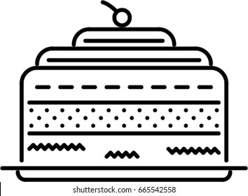 cake outline icon