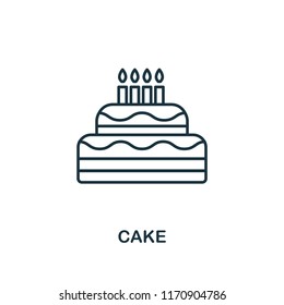 Icono de esquema de copos. Ilustración de elemento simple. Icono de toma en estilo de esquema de la colección de iconos de grupo. Diseño para diseño móvil y web, aplicaciones, software, impresión.