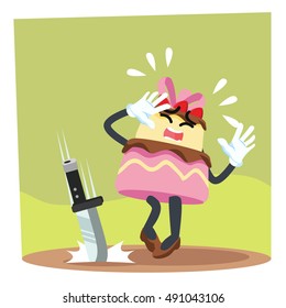 cake panicked