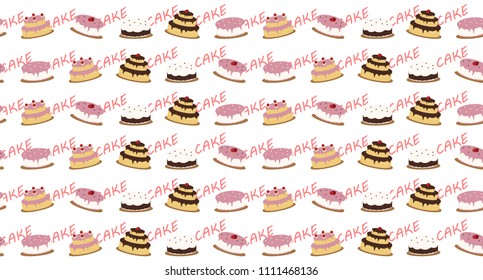 cake pattern background