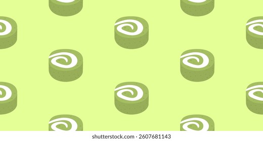 cake pattern background. Desert pattern background. sweet dessert Seamless pattern background.