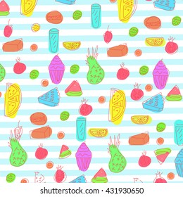 Cake pattern design 