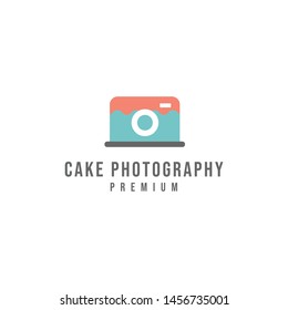 Cake Photography Logo Design Template