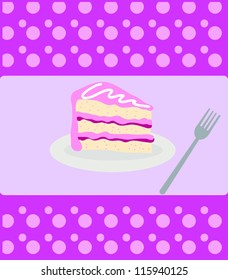 Cake Post Card