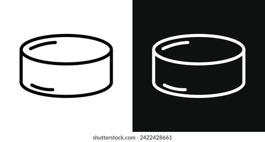 Cake Ring Icon Set. Vector Illustration