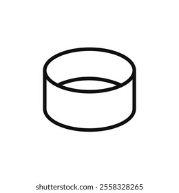 Cake ring icon Symbol mark in Outline style