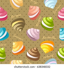cake seamless pattern