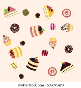 Cake set.