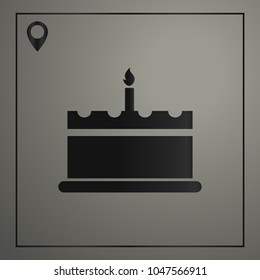 cake sign icon