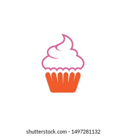 Cake sign icon vector illustration design template