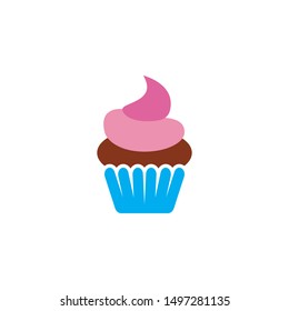 Cake sign icon vector illustration design template
