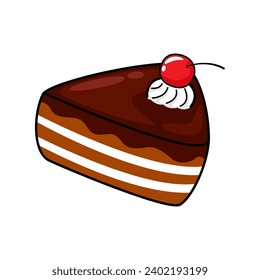 cake slice vector art, graphic and vector design