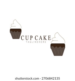 Ilustraciones de diseño de pasteles y bocadillos