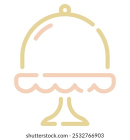 Cake Stand icon for web, app, infographic, etc