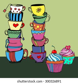cake sweet birthday cupcake delicious cream food