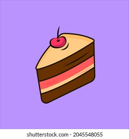 Cake sweet dessert vector chocolate food 