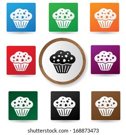 Cake symbol,vector