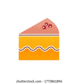 icono de vector de material isométrico simple de textura de pastel