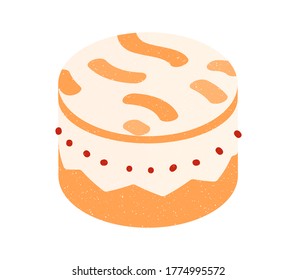 icono de vector de material isométrico simple de textura de pastel