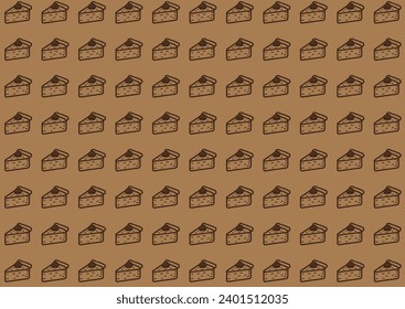 Cake theme background, cupcake, with cake pattern, background