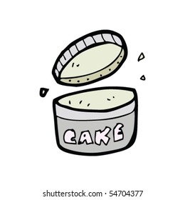 cake tin drawing