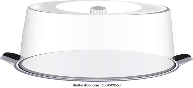 cake tray with plastic lid