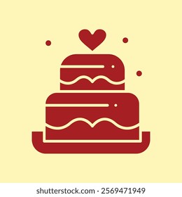 Cake trendy artwork stunning abstract vector illustration colorful valuable design.eps