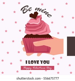 cake for Valentine's Day