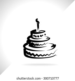 cake, vector