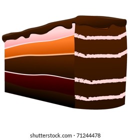 cake. vector