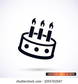 Cake  vector icon
