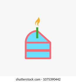 cake vector icon