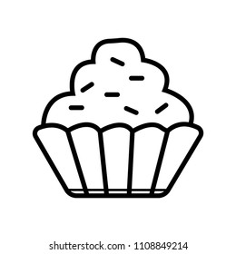 Cake vector icon