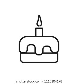 cake vector icon