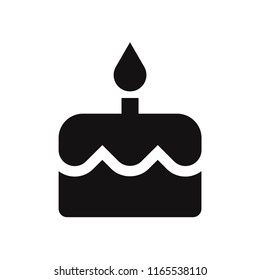 Cake vector icon