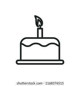 cake vector icon