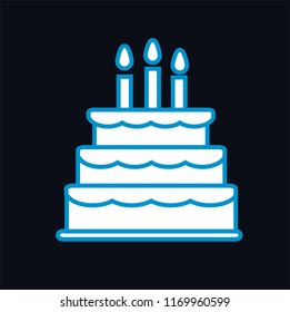 CAKE VECTOR ICON