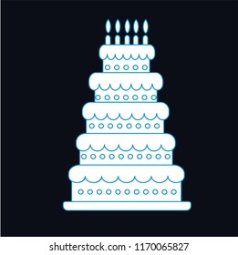 CAKE VECTOR ICON