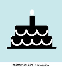 cake vector icon