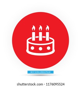 Cake  vector icon