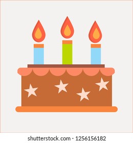 cake vector icon