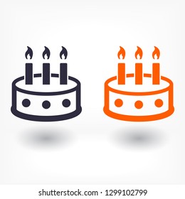 Cake  vector icon
