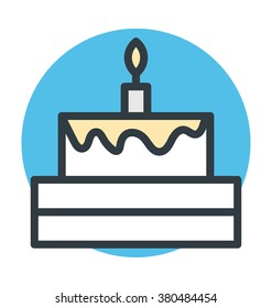 Cake Vector Icon