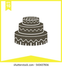 ケーキ シルエット のイラスト素材 画像 ベクター画像 Shutterstock