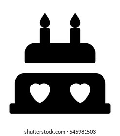 Cake Vector Icon