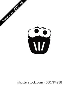 Cake vector icon