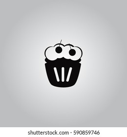 Cake vector icon